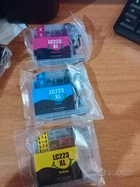 cartucce LC-223 bk e colori