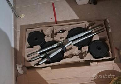 pesi kit 50 kg decathlon