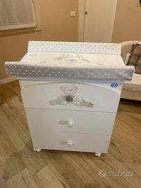 Mobile fasciatoio bagnetto Pali 0/2 anni