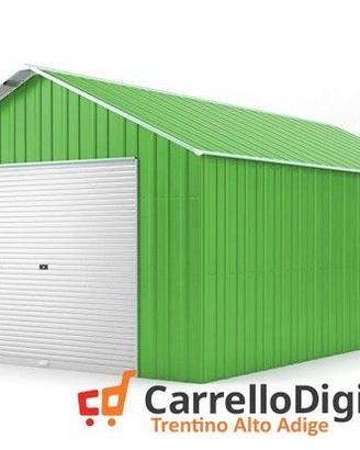 Baracca cantiere 438x724 saracinesca verde chiaro