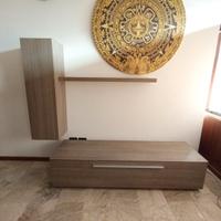 Parete componibile salotto moderno