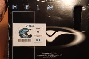 casco vemar blu vrx3 da enduro cross