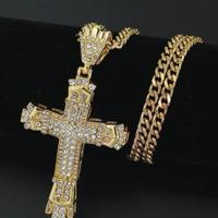 Collana croce oro