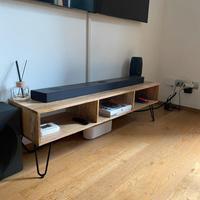 Mobile TV Sklum Dugan  140x35 cm in legno di mango