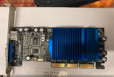 Scheda video AGP GeForce 4000 128MB DDR TV Out