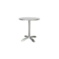Tavolo in alluminio rotondo/quadrato 60 cm da bar