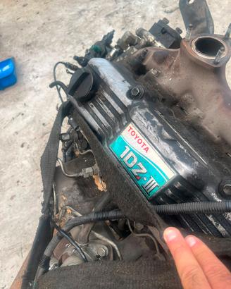 motore 2.5 diesel toyota 1DZ per muletto