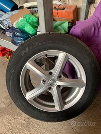 Cerchi in lega con gomme volkswagen