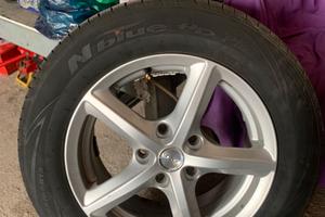 Cerchi in lega con gomme volkswagen