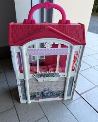 Barbie Fold & Go Casa Portatile Casa delle Bambole