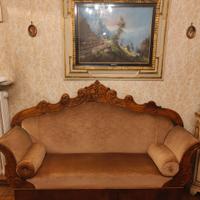 Divano 800 e poltrona in stile 800.