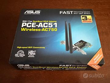 Scheda di rete wireless Asus PCE-AC51