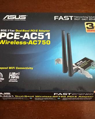 Scheda di rete wireless Asus PCE-AC51