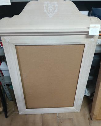 cornice specchio shabby chic 