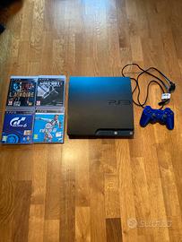 PS3 Console + Joystick + 4 giochi