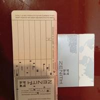 Certificato internazionale zenith 