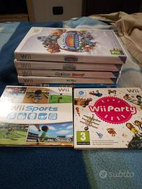 lotto di 6 giochi Nintendo wii+1 della  WiiU