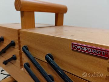 PORTACUCITO VINTAGE FOPPAPEDRETTI IN LEGNO
