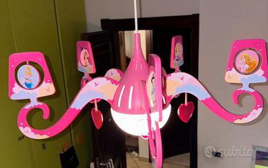 Lampadario principesse disney