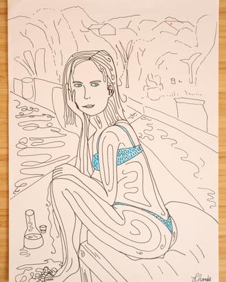 Disegno originale fatto a mano 