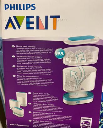 Sterilizzatore Philips avent 3in 1