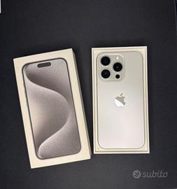 Iphone 15 pro 128GB🔋86%🛡️Garanzia 12 mesi