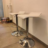 Sgabelli da cucina regolabili, coppia