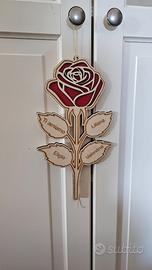 Rosa grande Festa della Mamma personalizzabile