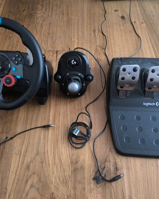 Logitech G29 Volante + Pedali + Cambio PC/PS4