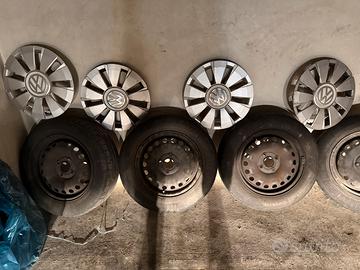 Cerchi in ferro + copricerchi x Volkswagen up