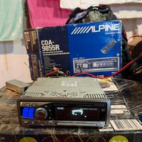 Autoradio alpine 9855r high end + modulo bt/usb