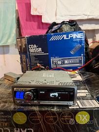 Autoradio alpine 9855r high end + modulo bt/usb