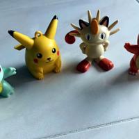 4 Pupazzi Pokemon Originali Nintendo anno 1999