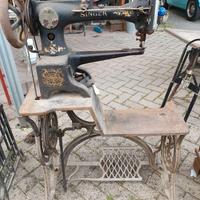 Singer, vecchia macchina da cucire per Calzolaio