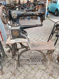 Singer, vecchia macchina da cucire per Calzolaio