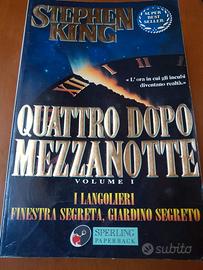 Libro.Stephen King. Quattro dopo mezzanotte.