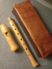 Flauto Dolce Moek in legno 
