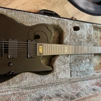 Chitarra ESP E-II T-B7 Baritone nera