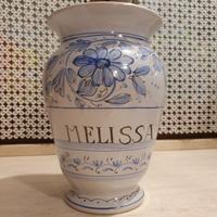 Albarello,vaso da farmacia, vaso dipinto a mano 