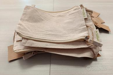 25 pochette in cotone biologico