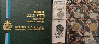 Serie divisionale Repubblica  San Marino