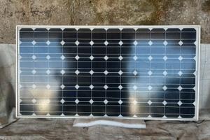 Kit fotovoltaico full - regolatore + pannello