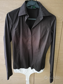 Camicia marrone United Colors of Benetton S body