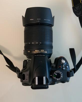 Nikon D3200 + obiettivo 18-105 VR
