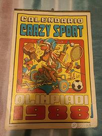 Jacovitti calendario Crazy Sport 1988