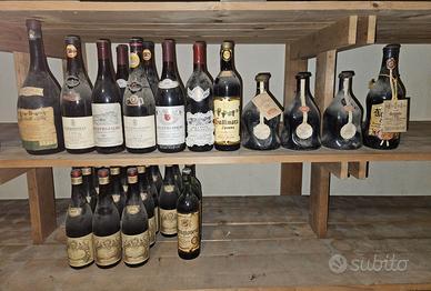 31 Bottiglie di Vini Piemontesi da collezione