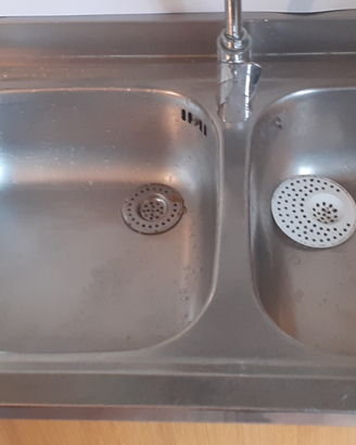 Lavabo Lavello Cucina con vasca e gocciolatoio