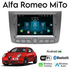 Autoradio Alfa Romeo MiTo 2DIN colore:grigio