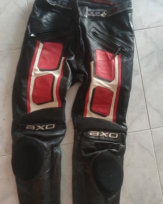 Pantaloni moto pelle AXO