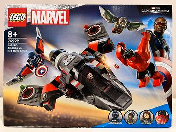 Lego 76292 Captain America vs. Red Hulk Battle
